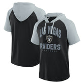 Las Vegas Raiders Logo Athletic Prime Hoodie T-Shirt - Black sale