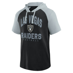 Las Vegas Raiders Logo Athletic Prime Hoodie T-Shirt - Black sale