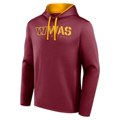 Washington Commanders Logo Athletic Head Start Pullover Hoodie - Burgundy sale
