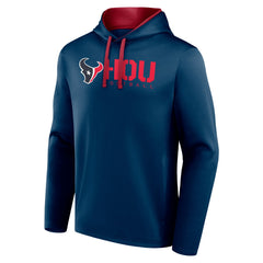 Houston Texans Logo Athletic Head Start Pullover Hoodie - Navy sale