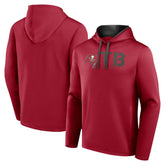 Tampa Bay Buccaneers Logo Athletic Head Start Pullover Hoodie - Red cheap