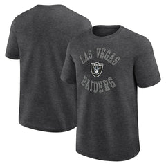 Las Vegas Raiders Logo Athletic Success T-Shirt - Heather Charcoal sale