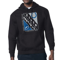 Indianapolis Colts Starter Shield Logo Pullover Hoodie - Black discount