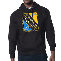 Los Angeles Chargers Starter Shield Logo Pullover Hoodie - Black online