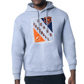 Chicago Bears Starter Shield Logo Pullover Hoodie - Heather Gray discount