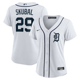 Tarik Skubal Detroit Tigers Women's Home Replica Player Jersey White