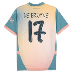 Kevin De Bruyne Manchester City 2024/25 Fourth Replica Player Jersey - Blue for sale
