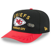 Kansas City Chiefs New Era 2025 NFL Draft On Stage A-Frame 59FIFTY Fitted Hat - Black/Red outlet