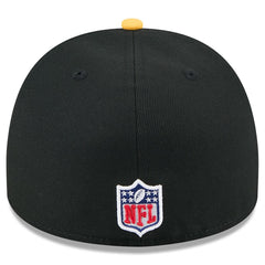 Pittsburgh Steelers New Era 2025 NFL Draft On Stage A-Frame 59FIFTY Fitted Hat - Black/Gold discount