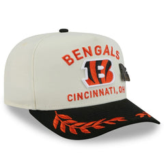 Cincinnati Bengals New Era 2025 NFL Draft A-Frame 59FIFTY Fitted Hat - Cream/Black online