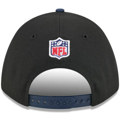 New England Patriots New Era 2025 NFL Draft 9FORTY A-Frame M-Crown Adjustable Hat - Black/Navy discount