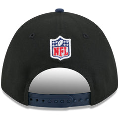 Tennessee Titans New Era 2025 NFL Draft 9FORTY A-Frame M-Crown Adjustable Hat - Black/Navy sale