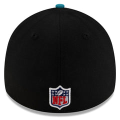 Jacksonville Jaguars New Era 2025 NFL Draft 39THIRTY Flex Hat - Black/Teal outlet