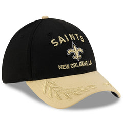 New Orleans Saints New Era 2025 NFL Draft 39THIRTY Flex Hat - Black/Gold online