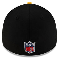 Pittsburgh Steelers New Era 2025 NFL Draft 39THIRTY Flex Hat - Black/Gold discount