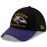 Baltimore Ravens New Era 2025 NFL Draft 39THIRTY Flex Hat - Black/Purple cheap