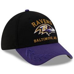 Baltimore Ravens New Era 2025 NFL Draft 39THIRTY Flex Hat - Black/Purple cheap