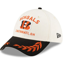 Cincinnati Bengals New Era 2025 NFL Draft 39THIRTY Flex Hat - Cream/Black online