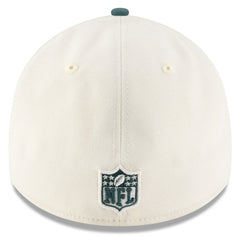 Philadelphia Eagles New Era 2025 NFL Draft 39THIRTY Flex Hat - Cream/Midnight Green outlet