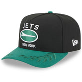 New York Jets New Era Youth 2025 NFL Draft A-Frame 9FIFTY Snapback Hat - Black/Green on sale