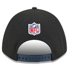 Dallas Cowboys New Era 2025 NFL Draft 9FORTY A-Frame M-Crown Adjustable Hat - Black/Navy discount