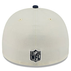 Dallas Cowboys New Era 2025 NFL Draft A-Frame 59FIFTY Fitted Hat - Cream/Navy on sale
