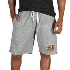 Boston Red Sox Concepts Sport Mainstream Tri-Blend Shorts Gray