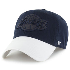 Los Angeles Lakers '47 x Tommy Hilfiger Courtside Cleanup Adjustable Hat - Navy/White cheap