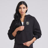 Vegas Golden Knights lululemon Women's Scuba Oversized Half-Zip Hoodie - Black Hoodies