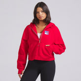 New York Rangers lululemon Women's Scuba Oversized Half-Zip Hoodie - True Red Hoodies