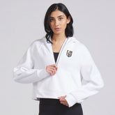 Vegas Golden Knights lululemon Women's Scuba Oversized Half-Zip Hoodie - White Hoodies