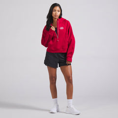 Montreal Canadiens lululemon Women's Scuba Oversized Half-Zip Hoodie - True Red Hoodies