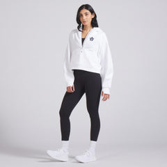 Toronto Maple Leafs lululemon Women's Scuba Oversized Half-Zip Hoodie - White Hoodies