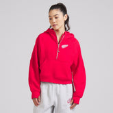 Detroit Red Wings lululemon Women's Scuba Oversized Half-Zip Hoodie - True Red Hoodies