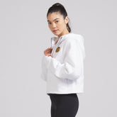 Chicago Blackhawks lululemon Women's Scuba Oversized Half-Zip Hoodie - White Hoodies