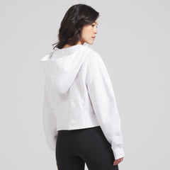 Detroit Red Wings lululemon Women's Scuba Oversized Half-Zip Hoodie - White Hoodies