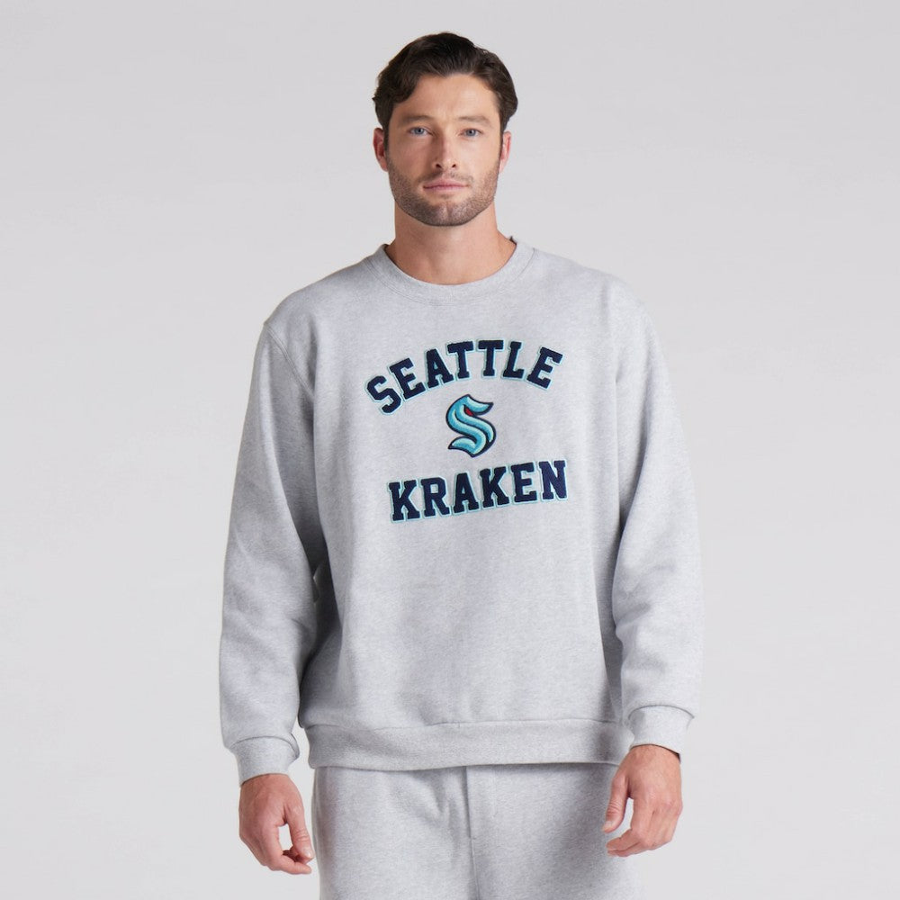 Seattle Kraken lululemon Steady State Crew - Heathered Core Ultra Light Grey