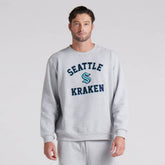 Seattle Kraken lululemon Steady State Crew - Heathered Core Ultra Light Grey