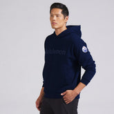 Edmonton Oilers lululemon Steady State Pullover Hoodie - True Navy Hoodies