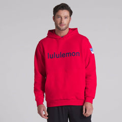 New York Rangers lululemon Steady State Pullover Hoodie - True Red Hoodies