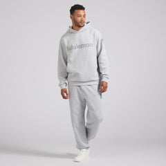 Seattle Kraken lululemon Steady State Pullover Hoodie - Heathered Silver Drop Hoodies