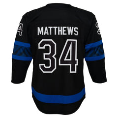 Auston Matthews Toronto Maple Leafs Youth Alternate Premier Player Jersey - Black Jerseys