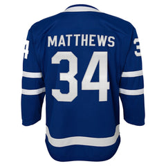 Auston Matthews Toronto Maple Leafs Youth Home Premier Player Jersey - Blue Jerseys