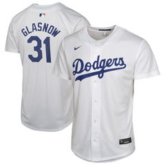 Tyler Glasnow Los Angeles Dodgers Youth Home Player Game Jersey White