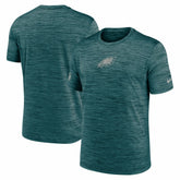 Philadelphia Eagles Big & Tall Sideline Velocity Performance T-Shirt - Midnight Green sale