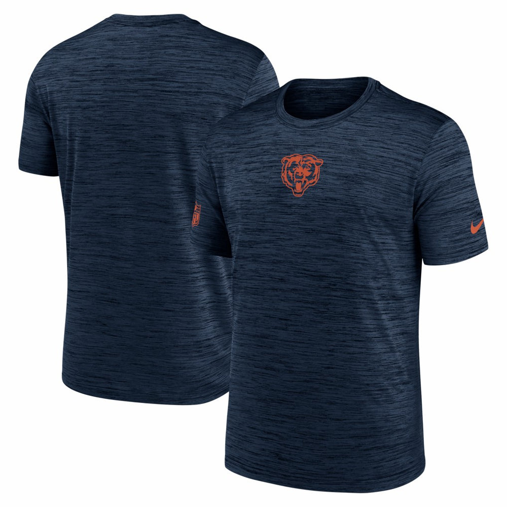 Chicago Bears Big & Tall Sideline Velocity Performance T-Shirt - Navy outlet