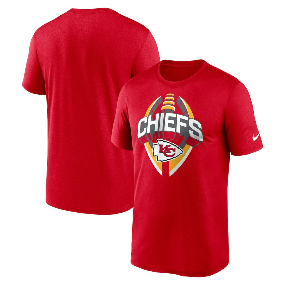 Kansas City Chiefs Big & Tall Primetime Legend Icon Performance T-Shirt - Red for sale