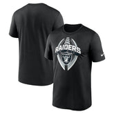 Las Vegas Raiders Big & Tall Primetime Legend Icon Performance T-Shirt - Black sale