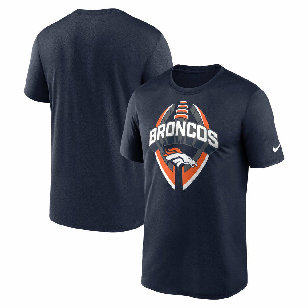 Denver Broncos Big & Tall Primetime Legend Icon Performance T-Shirt - Navy sale