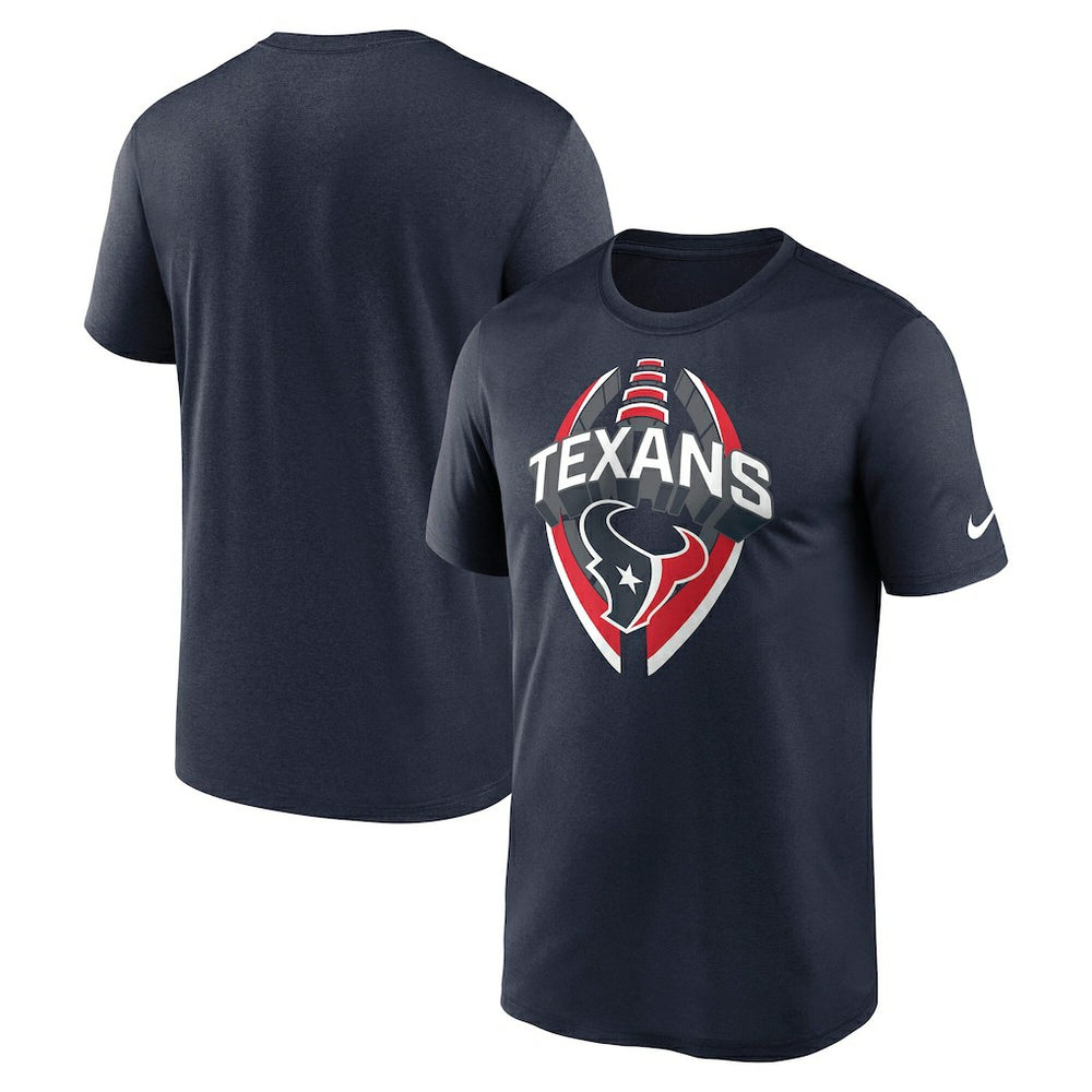 Houston Texans Big & Tall Primetime Legend Icon Performance T-Shirt - Navy sale